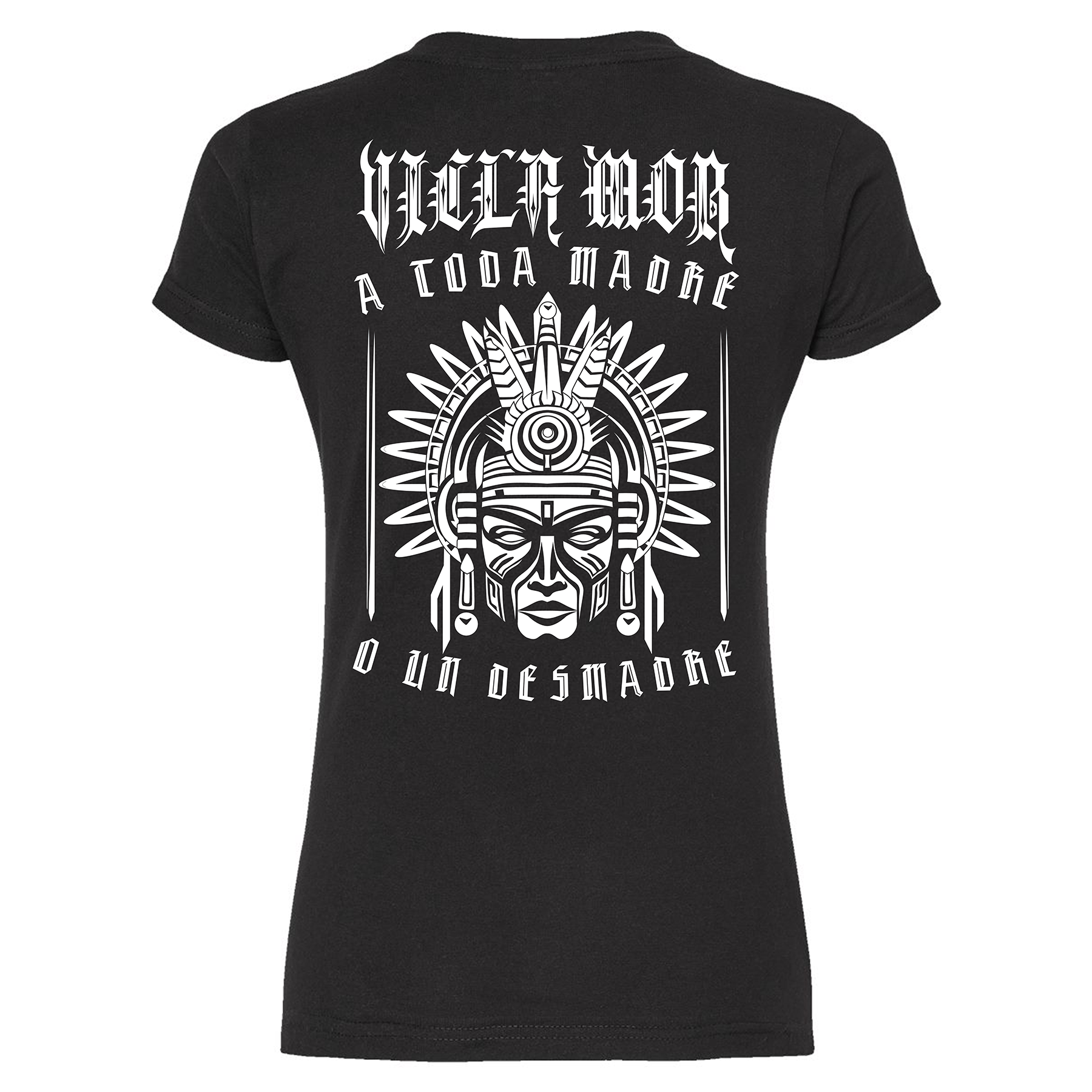 Vicla Mob - Womens Cut Logo Tee by Gnarly Garb Apparel
