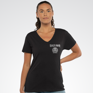 Vicla Mob - Womens Cut Logo Tee by Gnarly Garb Apparel