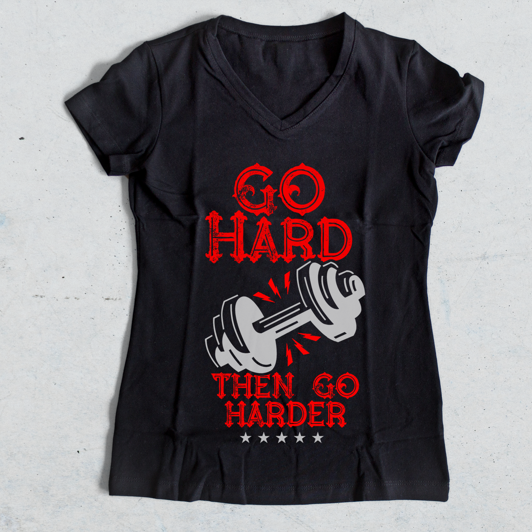Just One More Athletics - Go Hard - Women's Shirt